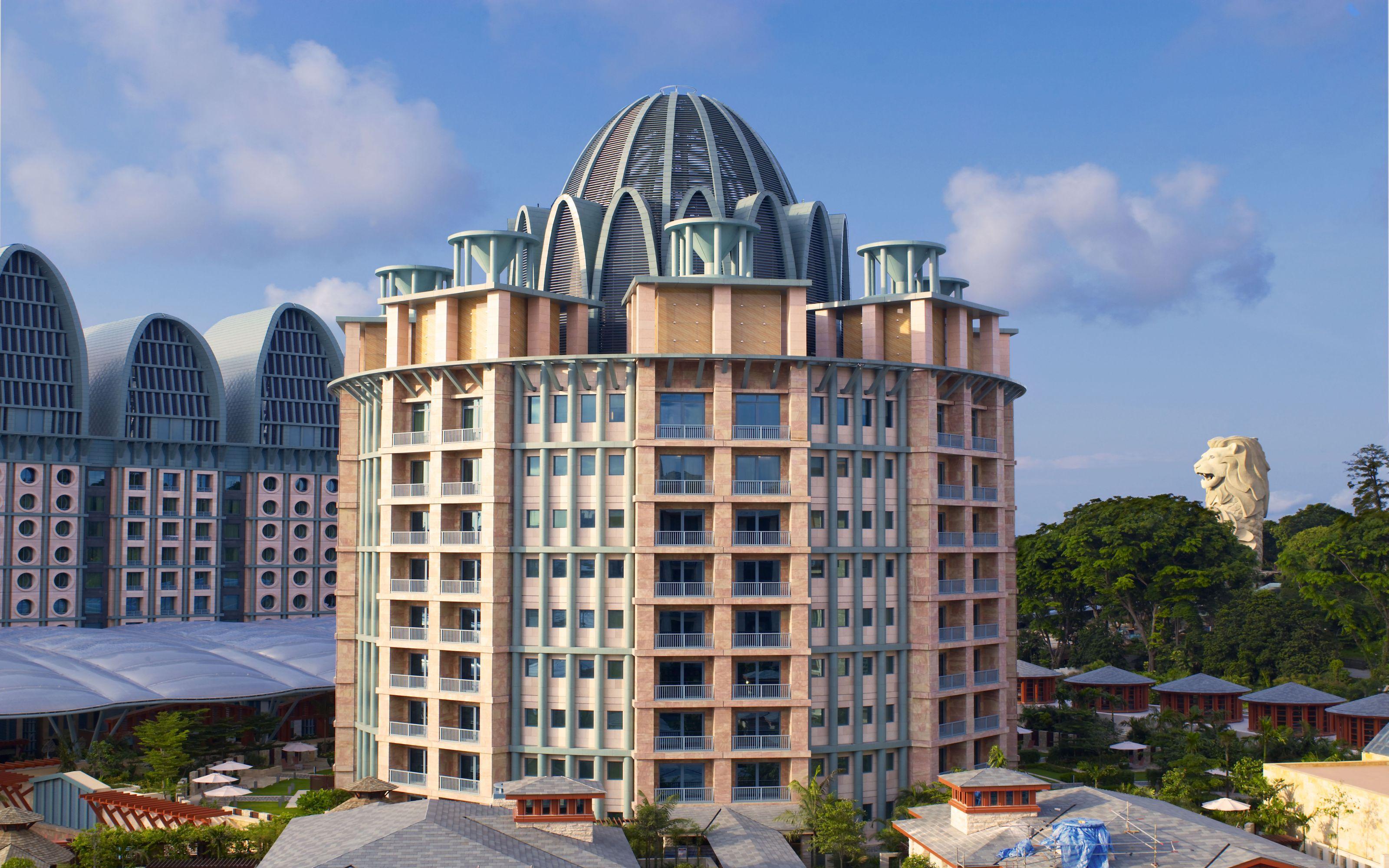 Resorts World Sentosa - Crockfords Tower Сингапур Екстериор снимка